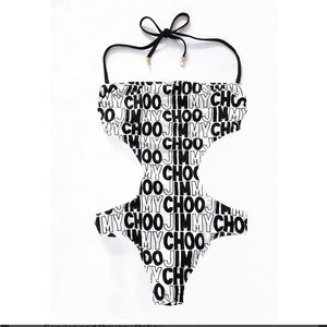 Jimmy Choo glamorous one peace bathing suit